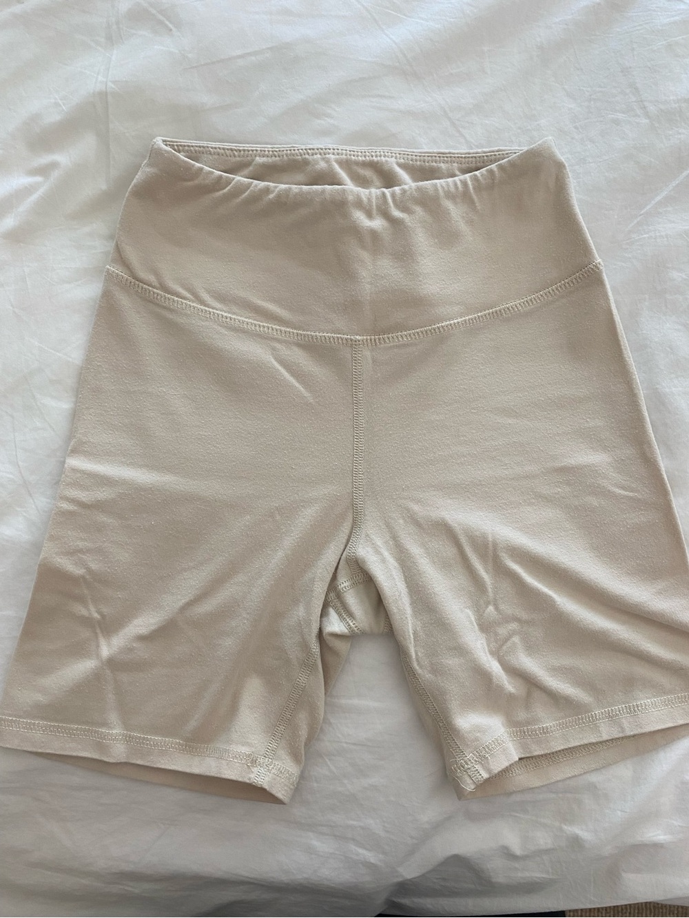 MATE the Label Bike Shorts in Bone - Picture 3 of 5